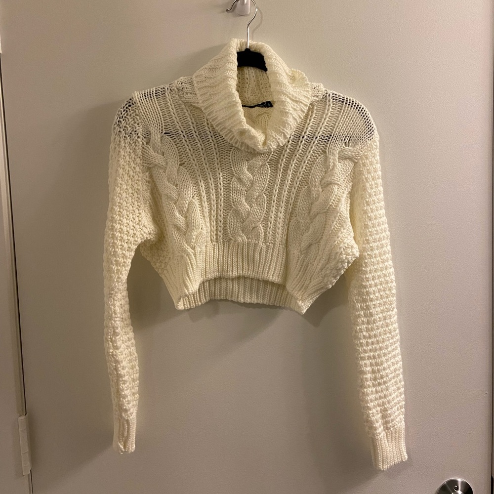 Cropped sweater